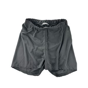 Fashionkilla Black Ruched Back Pull-On Mini Shorts Women's Size XS